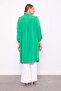 Green Shoulder Epaulettes Detailed Short Cap - 6
