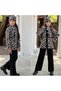Girl's Leopard Knitwear 4-Piece Set - 100% Cotton