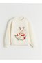 Lcw Kids New Year's Themed Girls' Knitwear Sweater and Leggings - 2