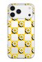 حافظة هاتف من السيليكون الشفاف بنمط Happy Daisy متوافقة مع iPhone 17 Pro Max/18 Pro Max