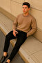 Men's Relax Fit Winter Mink Basic Sweater - 3