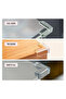 4-Piece Transparent Silicone Corner Protector for Baby and Child Safety - Table, Coffee Table and Furniture Edge Protector