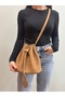 Urban Series Genuine Nubuck Leather Tasseled Puppy Women's Bag