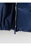 Lcw Kids Navy Blue Mock Neck Girl's Puffer Jacket - 3