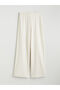 Two Mt Shop Quality Lcw Everyday Beige Ribbed Straight Slim & Slim Women's Sweatpants - 5