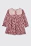 Baby Girl Floral Patterned Pink Dress