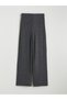 Özmarka New Season Elastic Waist Wide Leg Women's Trousers - 5