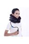 Neckline Pillow 3-Layer Inflatable Cervical Support (Brown) - 8
