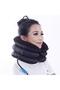 Neckline Pillow 3-Layer Inflatable Cervical Support (Brown) - 7