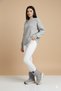 Trendy Vocal Velcro Gray Women's Fleece Warm Lined Boots Shoes - 7