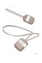 حافظة واقية من 3 قطع مع حزام لسماعات Apple AirPods Stone - 5
