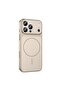 Apple iPhone 15 Pro Compatible Case Titanmag Case (iPhone 17 Pro Max Look) Desert Titanium - 2