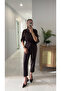 Dlvin Boste Brown Belted Jumpsuit - 4