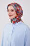 وشاح قطني أصفر اللون - 3