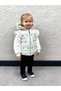 Girl's Heart Embroidery Hooded Puffer Vest - 2