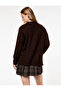 Long Sleeve V-Neck Basic Knit Sweater - 4