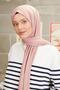 Salmon Five Combed Cotton Shawl