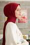 Bordo Five Combed Cotton Shawl - 2