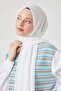 Off-white frozen shawl - 3
