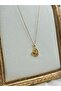 Gold Heart-Shaped Zircon Stone Necklace | Special Boxed - 7