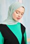 Mint Green Five Combed Cotton Shawl - 2