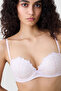 Lotus Broderie Pink Strapless Bra - 3