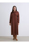Esvab • Modern & Distinctive Drawstring Modal Blend Shirt Dress - 3