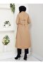Trench Coat with Chain Detail on the Back - 7