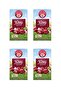 Cherry Fruit Tea 4 Pack (4X20 - Total 80 Infusion Bags) - 100% Caffeine-Free Tea