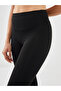 Xside Active Black Women's Sports Leggings with Elastic Waist - 3