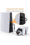 BEJOY PS5 Dual Controller Charging Station with LED Indicator, White - 5