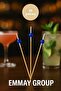 Bamboo Blue Ball Toothpick 12 Cm, Party, Presentation, Hamburger, Cocktail, Colorful, Birthday