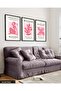 Matisse Berggruen & Cie 3 Piece Black Wooden Framed Painting - 2
