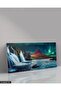 Waterfall Night Northern Lights One Piece Canvas, Canvas Painting - 2