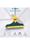 2-in-1 Long Handle V-Shaped, Bathroom, Floor and Tile Cleaning Brush, 120 °   Rotating Brush - 2