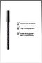 Silk Tattoo Liner Waterproof Silky Gel Eyeliner - 01 Midnight - Black (Matte) - 2