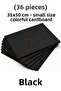 Black Color Cardboard 36 Pieces 35X50 cm Hard Cardboard Cardboard