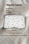 2 Visco Orthopedic Children's Pillows, Visco Pillow with Neck Support and Perforated Air Channels (with Stars) - 2