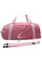 Salmon Color Waterproof Fabric Travel Sports Gym and Fitness Bag - 3