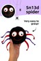 Halloween Themed Dog Toy Set |   Squeaky Plush Slippers, Plush Spider and Eye Play Ball - 5