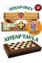 Wooden Okey Set - Wooden Backgammon (2 in 1) - 3