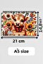 Cute Cow Autumn Themed A5 Spiral Bound To-Do List Weekly Planner - 4