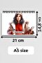 Coffee Girl Model:4 A5 Spiral-Bound To-Do List Weekly Planner - 4