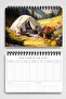 Nature Landscape Themed Model:3 A5 Wirebound To-Do List Weekly Planner - 2