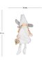 Christmas Ornament, Fairy Figure, Pink White - in Box, Pack of 2 - 5