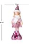 Christmas Ornament, Standing Fairy Figure, Pink - 17X44Cm - 3