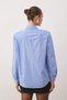 X Sagaza Studio White-Blue Pocket Detail Shirt TPRAW23GO00022 - 4