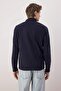 Lacivert Regular/Normal Kesim Fermuarlı Polar Sweatshirt TMNAW26SW00063 - 4
