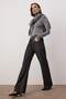 Siyah Yüksek Bel Cep Detaylı Raw Wide Leg Jeans TWOAW26JE00231 - 2
