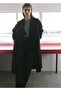 Handmade oversized wool coat